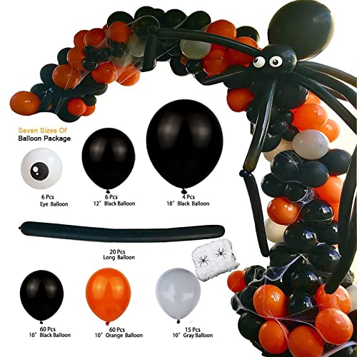 Halloween Ballons,Luftballons Halloween,Halloween Deko Luftballons,Halloween Luftballons,Halloween Ballon Set,Halloween Party Deko,Latexballon für Kinder Halloween Gruselige Party Deko von Aaoehiewp