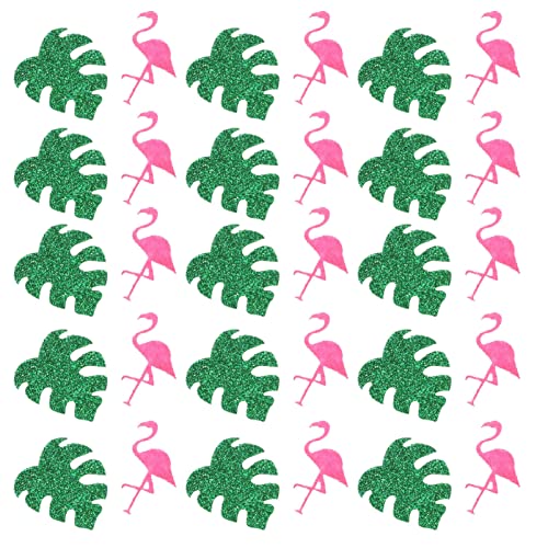 1 Flamingo-konfetti Konfetti Im Flamingo-design Requisiten Für Das Szenenlayout Hawaii Tropische Partydekoration Konfetti Sommerdeko Nicht Gewebt Schreibtisch Blumen Streuen Baby von Abaodam