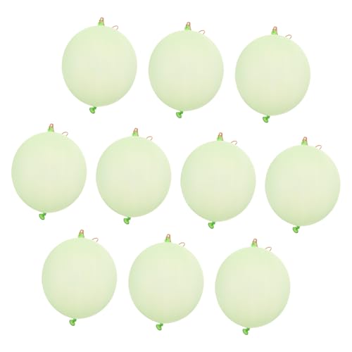 10St Schlagbälle Passende Luftballons für Hochzeiten stanzen goldene Luftballons Spaß partyknaller kinder Spielzeuge kauspielzeug hochzeit luftballons kinder punschbälle Green Abaodam von Abaodam