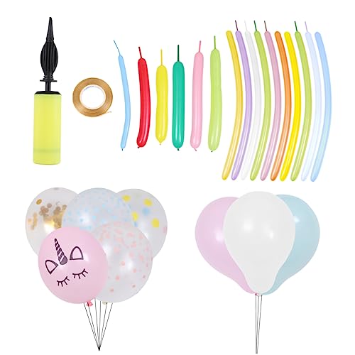 40St Party-Ballon-Paket planer datum aufkleber Ballon-Tier-Kit zum Selbermachen Ballonaufblasgerät kinder party kinderparty Hochzeitsballons Luftballons zum Babygeburtstag Emulsion Abaodam von Abaodam