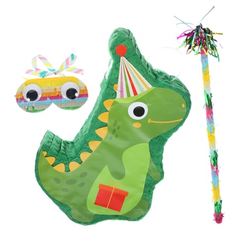 Abaodam 1 Satz Dinosaurier-Pinata süßigkeiten komfetti partyzubehör party dekoration susigkeite Partygeschenke Saugnäpfe Piñata schmücken lustiges Pinata- Pinata-Dekoration Papier von Abaodam