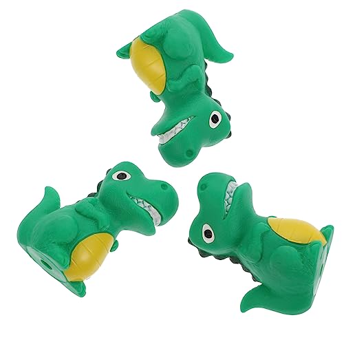 Abaodam 1 Satz Dinosaurier-plugin Kuh-kuchen-topper Dinosaurier-figur Karikatur Dekorationen Dinosaurier-party Dino Figuren Saurier Tortenaufsatz Kuchen -topper Vinyl Green 3st von Abaodam