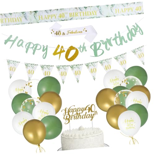 Abaodam 1 Satz Geburtstagsbanner Geburtstag Türbanner Alles Zum Geburtstag Banner-kit Dekoration Zum 40. Geburtstag Alles Zum Geburtstag Girlande Geburtstagsfotobanner Tuch von Abaodam