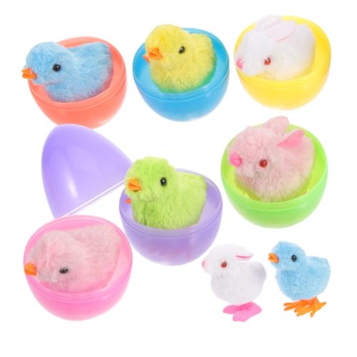 Abaodam 1 Satz Kaninchen-huhn-gacha Ei Osterhase Partyzubehör Osterdeko Partyartikel Für Ostergeschenke Für Füller Für Goodie-bags Für Plastik von Abaodam