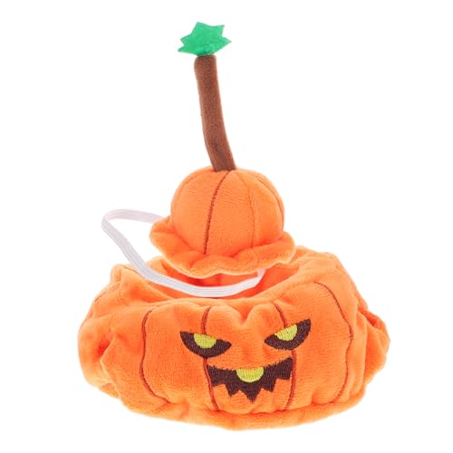 Abaodam 1 Satz Puppenkleidung Deko-mütze Für Puppen Puppenkostüm Entzückende Kleidung Puppenzubehör Winzige Kleidung Dekorative Miniaturkleidung Halloween-puppenhut Orange Polyester von Abaodam