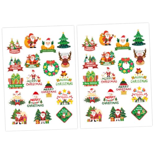 Abaodam 1 Satz geldumschläge Umschlag Scrapbooking Sticker wandsticker Etikett für weihnachtsaufkleber Selbstklebende Aufkleber runder Aufkleber Geschenkaufkleber für den Haushalt Papier von Abaodam