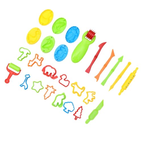 Abaodam 1 Satz tonformen selber Machen hühner plastilin playdough Set Umweltfreundliches plasteline Set gumminoppen DIY gummitiere Farbige Werkzeuge aus Ton von Abaodam