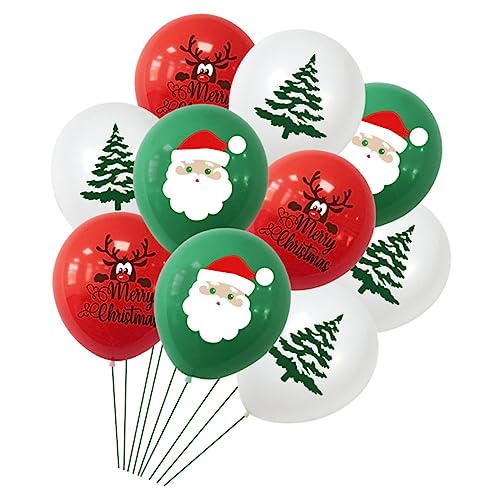 Abaodam 10 Stück Bunte Partyballons Aus Naturlatex Hochwertige Luftballons Für Babyparty Geburtstagsfeier Hochzeit Und Weihnachtsdekoration Ideal Für Kindergeburtstage Und Feste von Abaodam