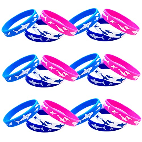 Abaodam 100 Stk Armband Kinderarmbänder Armbänder Für Geburtstagsfeiern Armbänder Für Kinder Bulk-armbänder Hai Partygeschenke Armbänder Für Teenager Armbänder Kinder Kieselgel von Abaodam