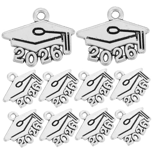 Abaodam 100pcs 2026 Schlüsselanhänger Aus Legierung Partyzubehör Dekoration Dekorative Lieferungen Dekoration Tutu-kleidung Esstischdekoration Partyzubehör Quasten Originalzubehör Silver von Abaodam