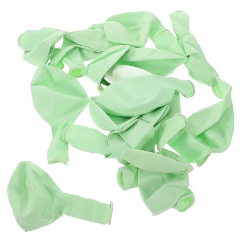 Abaodam 100st Dekorative Luftballons Hochzeitsfest-ballons Luftballons Für Bogen Festivalballons Hochzeitsballons-kit Partydekorationen Partyzubehör Valentinstag-ballons Emulsion Green von Abaodam