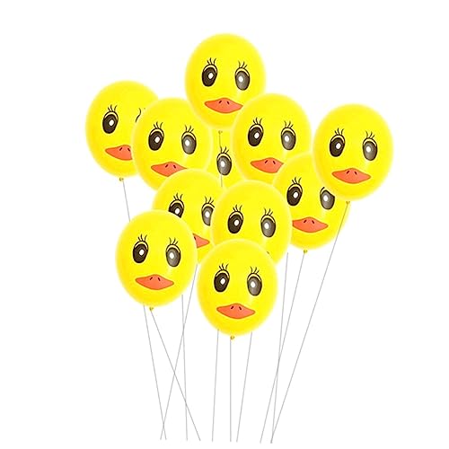 Abaodam 100st Hochzeitsballons Heliumballons Latexballons Partyballons Yellow von Abaodam