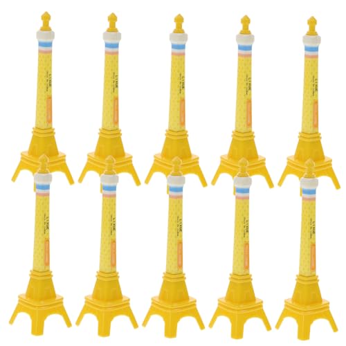 Abaodam 10St Tower-Kugelschreiber Eiffelturm Kugelschreiber Schulbedarf Kugelschreiber Süße Kugelschreiber Eiffel Tower Kugelschreiber süße Stifte kawaii Kugelschreiber für Plastik von Abaodam