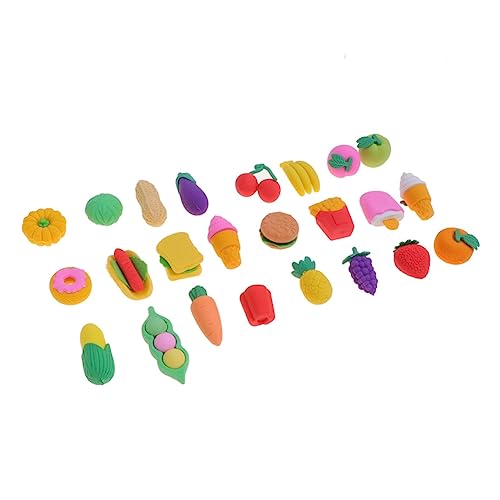 Abaodam 11 Packungen Gummifrucht für amusement unterhaltung play chaps the edith eger radiergummi knete knetgummi radierer Radiergummi für Gummigemüse für von Abaodam