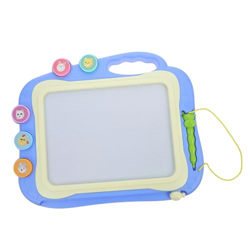 Abaodam 1Stk Magnetisches Zeichenbrett Reißbrett für Kleinkind schreibtafel schreib tablet magnetisches Graffiti- Magnet-Skizzen-Doodle-Pad Plastik Blue von Abaodam