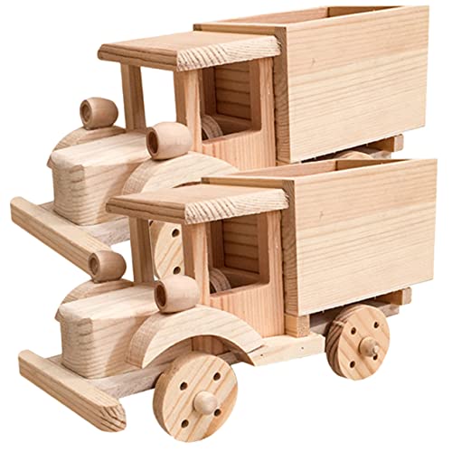 Abaodam 2 Sätze DIY Holzpferd bastelset basteln für Toys kinderspielzeug Kid Toys Bauen Holzbausatz 3D-Puzzle-Modell- hölzernes 3D-Puzzle-Modell von Abaodam