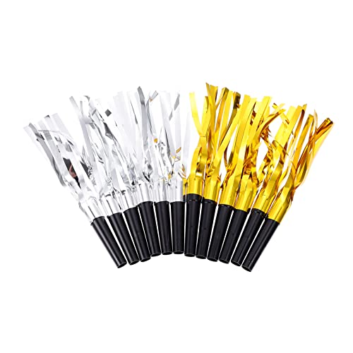 Abaodam 2 Sätze Drachenpfeife blasen Quaste bläst Pfeife Partypfeife Pfeifeninstrument für Partygeschenke pfeifen Musikinstrumente p.s Silver Abaodam 2 Sätze Drachenpfeife blasen Quaste bläst Pfeife Partypfeife Pfeifeninstrument für Partygeschenke pfeifen Musikinstrumente p.s Silver von Abaodam