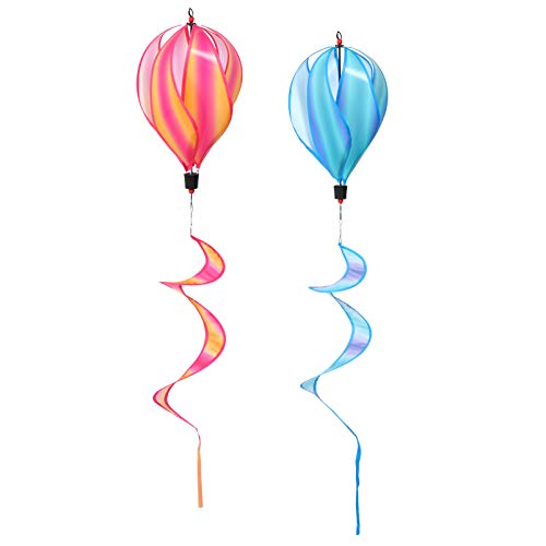 Abaodam 2 Stk Heißluft Ballon Windst Reifen Ballonständer Hellblaue Luftballons Led-ballons Bringen Ballons Zum Leuchten Dekorationen Aus Heißluftballons Heißluftballon Regenbogen Stoff von Abaodam