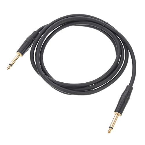 Abaodam 2 Stück 65 Mm Audiokabel Kopfhörer Adapter Audiokabel Für Gitarre Elektrisches Instrumentenkabel Gitarren Lautsprecherkabel Mikrofon Adapter Gitarren E Gitarre Audiokabel von Abaodam