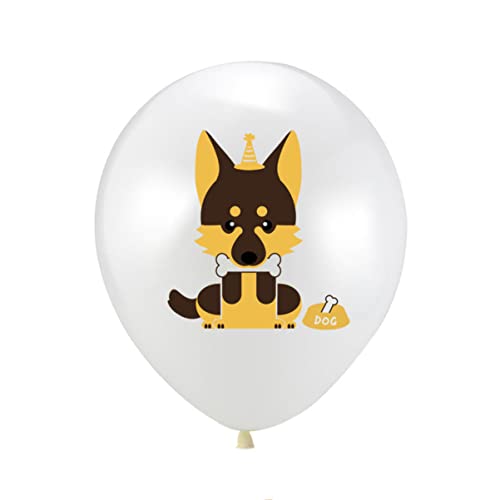 Abaodam 20 Stück 12 Bedruckter Latexballon Partyballons Latexballons von Abaodam