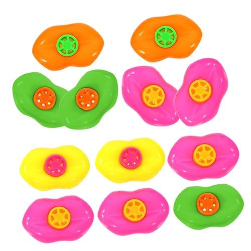 Abaodam 20PCS Lippenförmige Pfeifen Bunte Partyspielzeuge Geräuschmacher Für Für Geburtstagsfeiern Pädagogisches Für Jungen Und ädchen von Abaodam