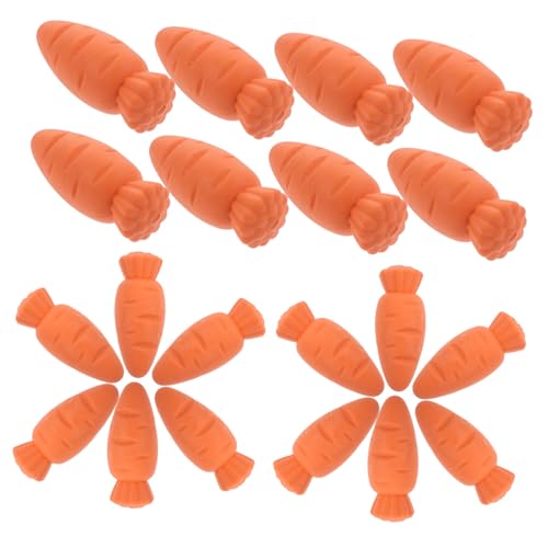 Abaodam 20St Karotten Radiergummi erasers for schulkinder lustige Radiergummis kleine Preise für Kinder für Belohnungen Radiergummis für das Klassenzimmer große Radiergummis von Abaodam