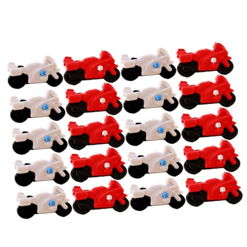 Abaodam 20St Radiergummi briefpapier kinder erasers for cautsch Kinder Schreibwaren Mini-Motorräder für Kinder Kindermotorrad für Studenten kleine Cartoon-Radierer von Abaodam