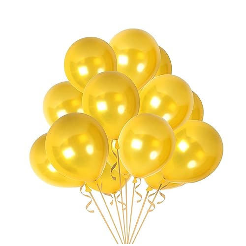 Abaodam 24 Stück 40 Dekorative Luftballons Roségold Luftballons Klare Luftballons Latex Luftballons Geburtstagsparty Zubehör Alles Zum Geburtstag Luftballons Golden von Abaodam