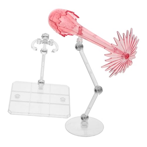 Abaodam 2st Puppenständer Ständer Für Puppenmodelle Displayhalter Für Actionfiguren Ausstellungsstand Für Feuereffekte Actionfigur Steht Puppenanzeige Puppenmodellständer Rosa Plastik von Abaodam