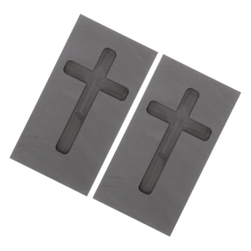 Abaodam 2stücke Graphit Gussform Für Hochtemperaturbeständiges Schmelzen Kreuzdesign Gießset Für Metallverarbeitung Und Gießen Von Materialien Abaodam 2stücke Graphit Gussform Für Hochtemperaturbeständiges Schmelzen Kreuzdesign Gießset Für Metallverarbeitung Und Gießen Von Materialien von Abaodam