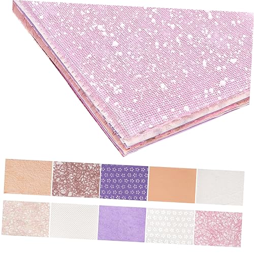 Abaodam 30 Blätter kreativpapier Scrapbook Paper Craft Paper Kraft Paper Tagebuchdekoration handkonto dekorpapier Trägerpapier selber Machen Hand Papier Scrapbook-Papier Rosa von Abaodam