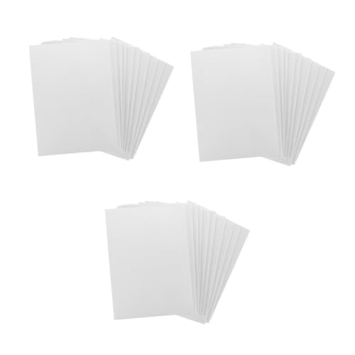 Abaodam 30 Pcs Zeichenbrett Für Diy-papierschäume Diy Zubehör Bastelbedarf Zubehör Basteln Schäume Selber Machen Bastelschäume Diy-versorgung Druckplatten Bastelzubehör Weiß Schaum von Abaodam