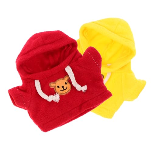 Abaodam 30cm üsch Bär Kleidung Set Tragfähige Hoodie Outfits Und Für Kleine Puppen Und Stofftiere Puppenzubehör Für Kreative Spielmomente von Abaodam