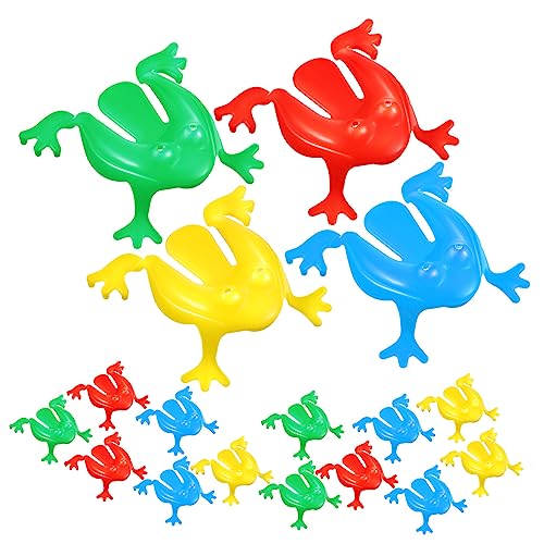 Abaodam 32 Stk Sprung Frosch Froschspielzeug-partygeschenke Frösche Wickeln Spielzeug Auf Frösche Tierspielzeug Springfrosch-spielzeug Springen Froschspiele Hüpfen Spielzeugfrosch Plastik von Abaodam