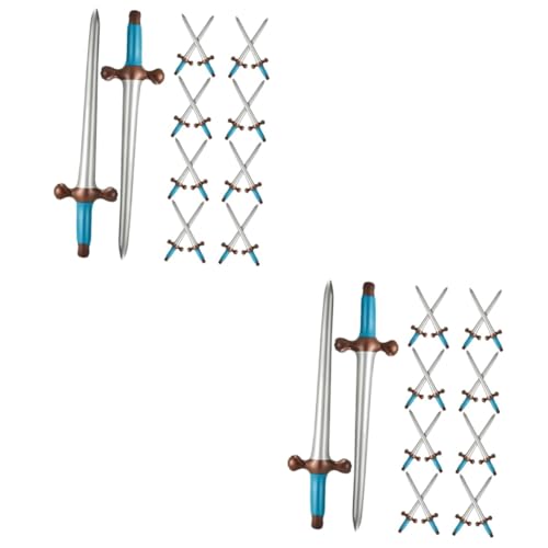 Abaodam 36 Stück Aufblasbare Piratenschwerter Für Partys Piratenschwerter Piratengeburtstagspartyzubehör Aufblasbares Spielzeug Schwerter Luftballons Piratenpartyzubehör Lustige von Abaodam