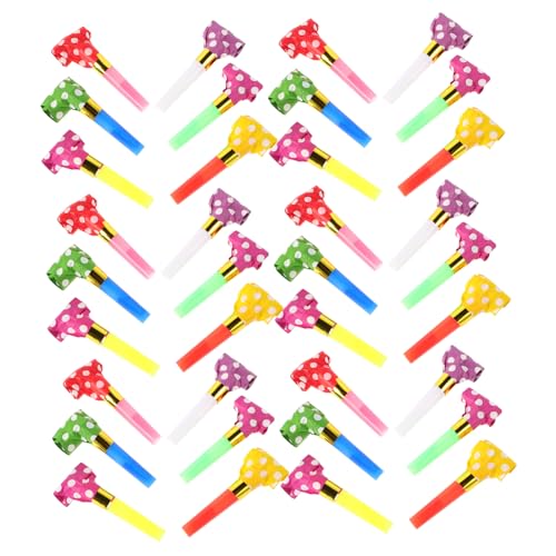 Abaodam 40 Stück Drachenpfeife blasen Partygebläse Krachmacher Partygebläse für Blowouts Pfeifen geburtstagsfeier deko Kinderparty Zubehör Spielzeughupe Noisemaker Plastik Abaodam 40 Stück Drachenpfeife blasen Partygebläse Krachmacher Partygebläse für Blowouts Pfeifen geburtstagsfeier deko Kinderparty Zubehör Spielzeughupe Noisemaker Plastik von Abaodam