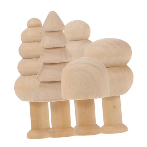 Abaodam 5 Stück Hölzerne Heimspielzeug weihnachtsferien liefert leerer Weihnachtsbaum Naturholzfiguren Baumpilze unlackiertes Holz Holzleute Weihnachtsbaum-Modell Lotusbaum Abaodam 5 Stück Hölzerne Heimspielzeug weihnachtsferien liefert leerer Weihnachtsbaum Naturholzfiguren Baumpilze unlackiertes Holz Holzleute Weihnachtsbaum-Modell Lotusbaum von Abaodam