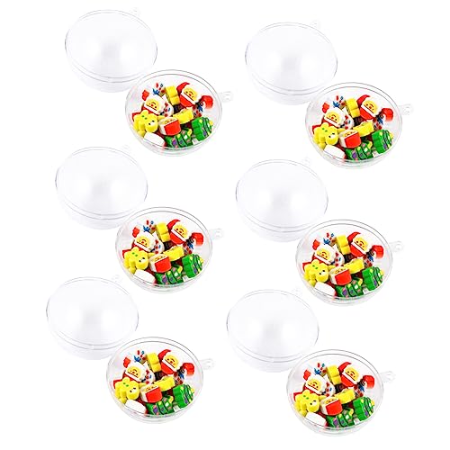 Abaodam 6 Stück 1 Satz Weihnachtsradiergummi Mini-Weihnachtsmann-Radiergummis Mini Radiergummi für Kinder radiergummi weihnachten weihnachts radiergummi neuartige Löschwerkzeuge Plastik von Abaodam