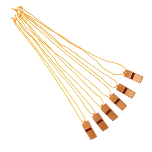 Abaodam 6 Stück Pfeife Sammelpfiff jubeln Sie Partygeschenke Golden Abaodam 6 Stück Pfeife Sammelpfiff jubeln Sie Partygeschenke Golden von Abaodam