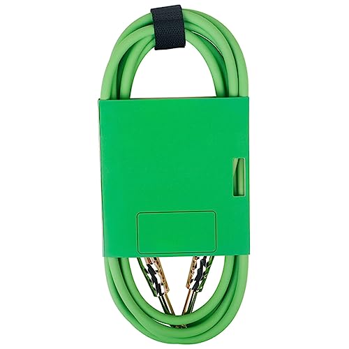 Abaodam Bass-effektkabel Kabel Für Gitarreninstrumente Gitarren-patchkabel Gitarren-effektkabel Bass-audiokabel Adapter-effektkabel Patch-kabel Mit Kunststoff Ummantelter Kupferdraht Green von Abaodam