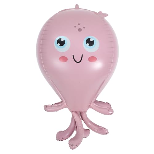 Abaodam Dreidimensionaler Oktopus Ballon Geburtstagsballons Ballondekoration Oktopus Ballons Dekor Folienballons Bezaubernde Oktopus Ballons Aufblasbarer Oktopus Geburtstagsparty von Abaodam