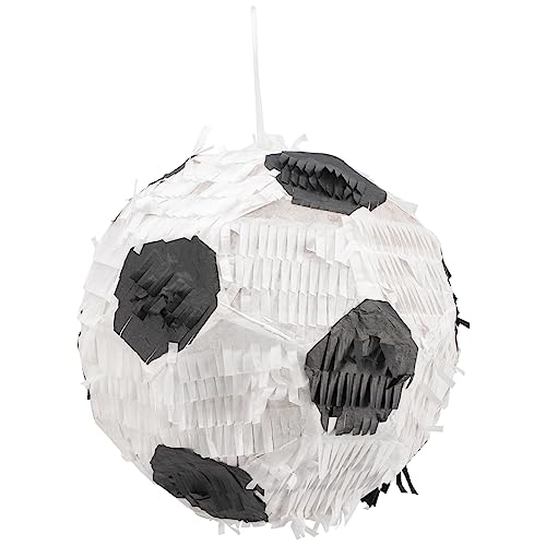 Abaodam Fußball-piñata Geschlecht Enthüllen Fußball Piñata Zum Kindergeburtstag Lkw-piñata-ornamente Für Fußball Junge Geburtstag Pinata Pinata-füller Sportball Pinata Dootball Papier von Abaodam