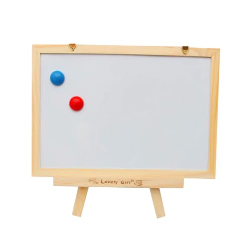 Abaodam Kinderspielzeug schreibtafel schreib tablet magnetische platte magnetic board for magnettafel zeichenplatte Holzbrett Doppelseitige Zeichenstaffelei Bambus von Abaodam