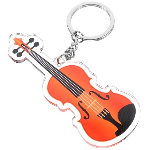 Abaodam Musikinstrument-anhänger, Niedlicher Kleiner Violin-hängeanhänger, Sammlerstück, Violin-schlüsselanhänger, Für Musikliebhaber von Abaodam