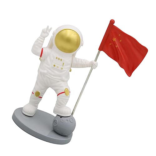 Abaodam Ornamente Platz Stern Bausatz Dekorationen Kuchen Astronaut Plastik von Abaodam