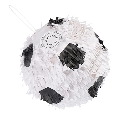 Abaodam Piñata Fußball-Partyspiele Fußballspiel Fußball-Papierlaternen Sport spaß the candys Pinata in Fußballform Pinata-Fußball-Geburtstagsdekorationen aus Papier von Abaodam