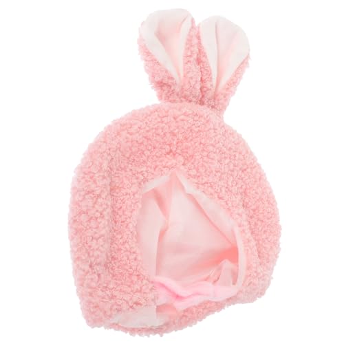 Abaodam Plüschpuppenhut Plüschtiere Kaninchen Hase tragen puppenkleidung doll Accessories Puppenbekleidung Plüsch Puppenmütze Plüschpuppendekoration Puppenhüte PP Baumwolle von Abaodam