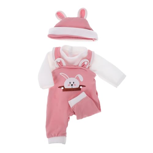 Abaodam Puppe Kleidungsset Mit Hochdetaillierten Hosenträgern Zubehör Für Rollenspiele Dekorative Puppenkleidung Mit Puppenhut Puppen Outfit Zum Umziehen von Abaodam