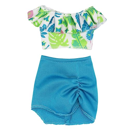 Abaodam Puppenkleidung Puppen Set puppenspielzeug Puppenbekleidung Puppen-Zubehör-Set Puppenset Puppe Puppe Meerjungfrau Puppe Exquisite Kleidung für Puppen Urlaubspuppen-Outfits Stoff von Abaodam