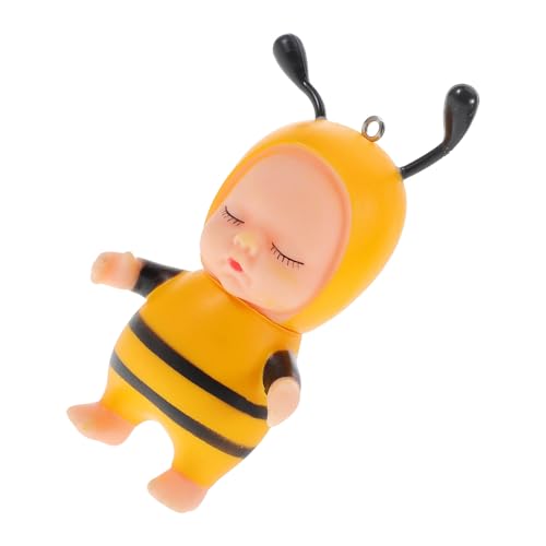 Abaodam Puppenschmuck Babypuppe geburtstagskuchen deko Geschenkideen für deko Figuren partygeschenke Mini-Babys Bäckerei-Dessertdekoration kleine Puppenfiguren kleine Babys Plastik von Abaodam